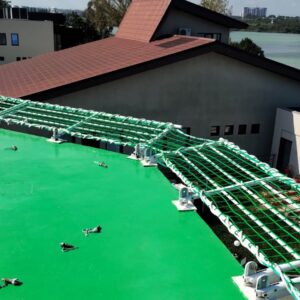 plasa protectie heliport